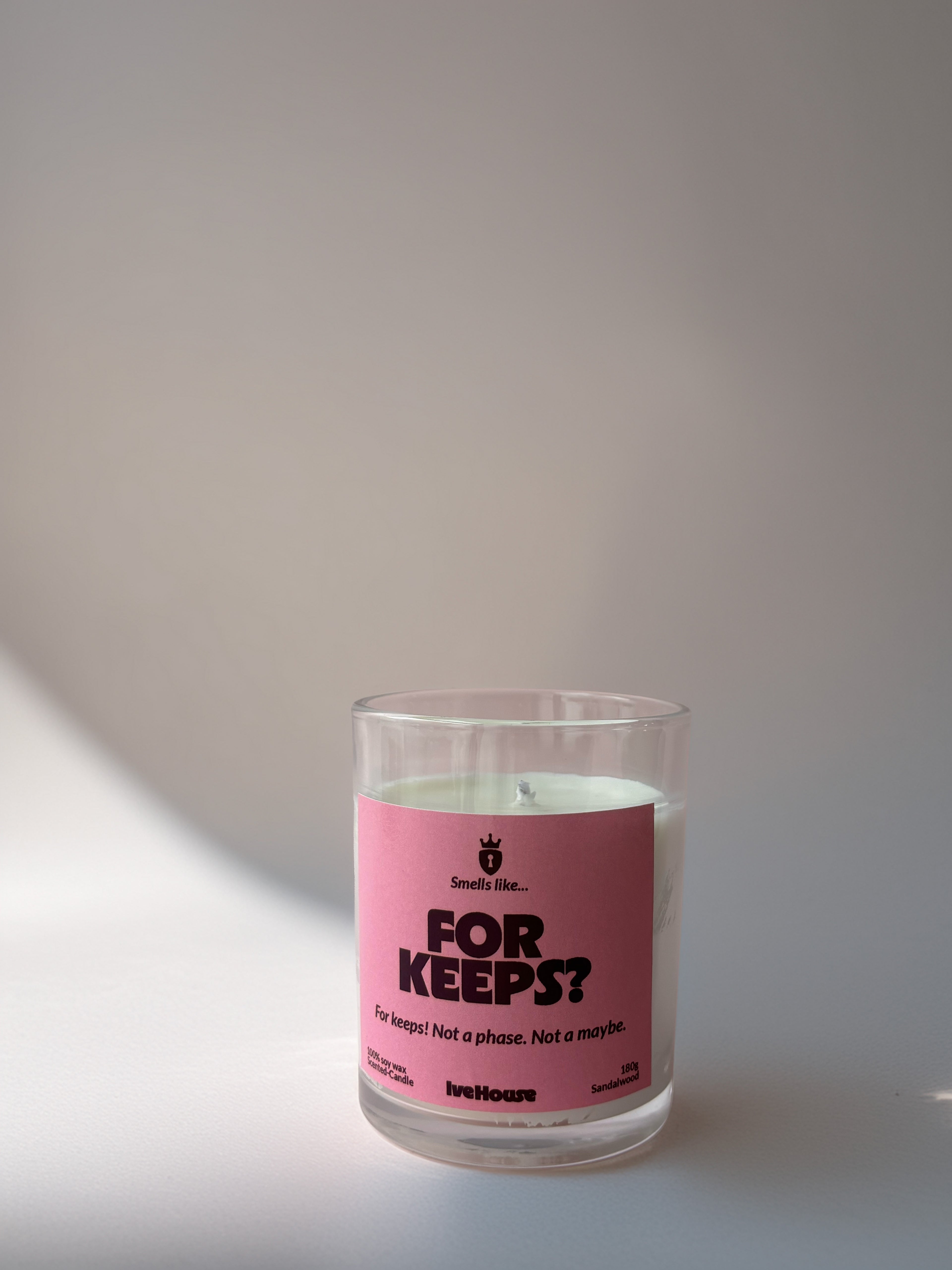 VELA "FOR KEEPS? FOR KEEPS" | BINDING 13 - SANDALWOOD 180G